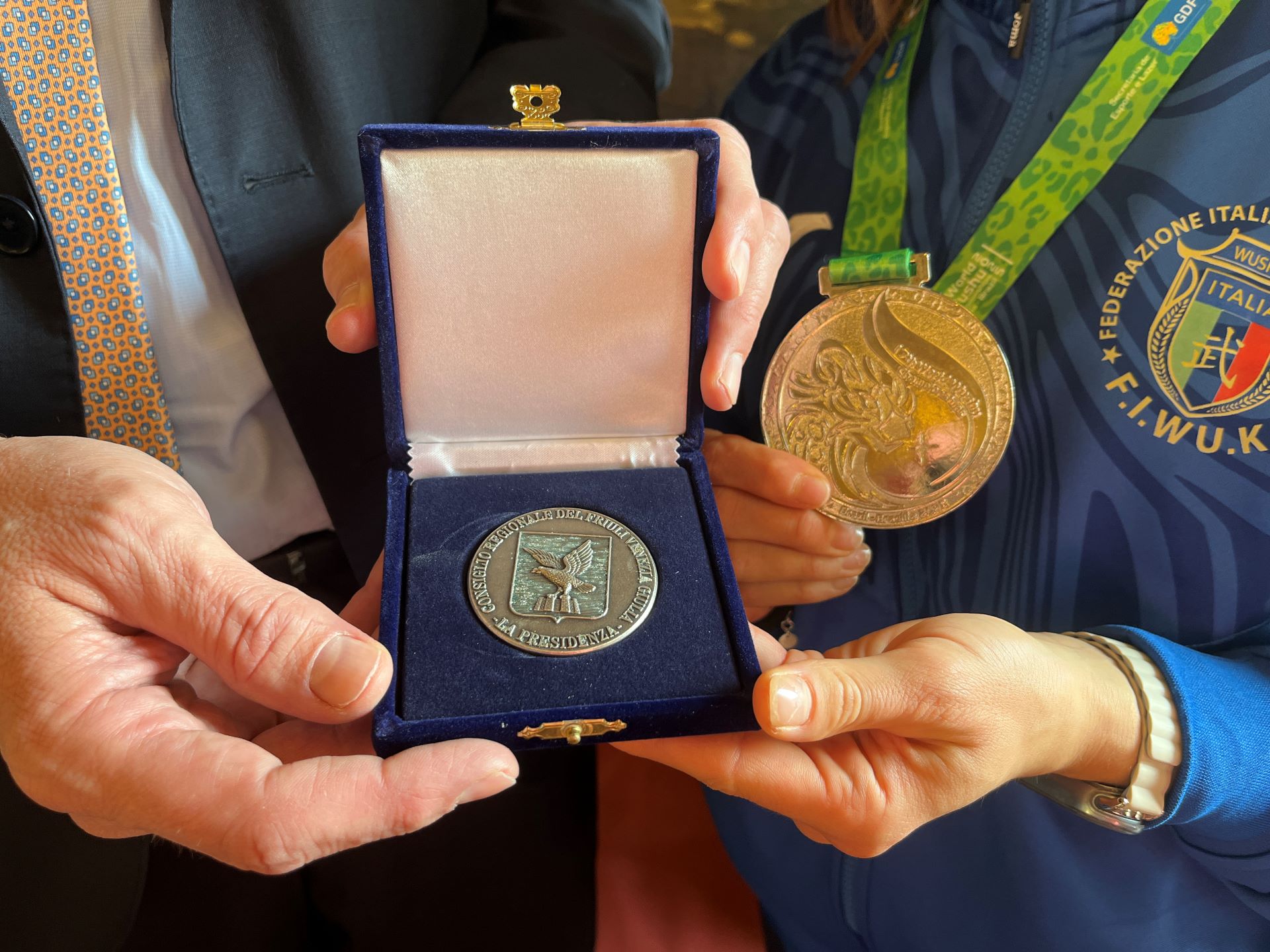 ARTI MARZIALI. SIGILLO CR A CAMPIONESSE WUSHU. BORDIN: VOCE A TALENTO